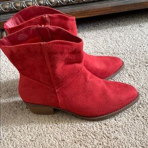 Red boots